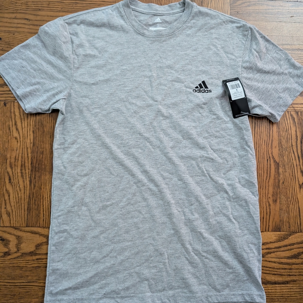 Adidas Men's Heather Gray Tee